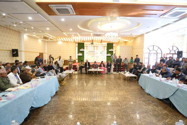UML Chair KP Sharma Oli Holds Interaction Program with Editors in Koteshwor