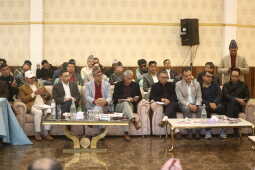 UML Chair KP Sharma Oli Holds Interaction Program with Editors in Koteshwor