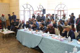 UML Chair KP Sharma Oli Holds Interaction Program with Editors in Koteshwor