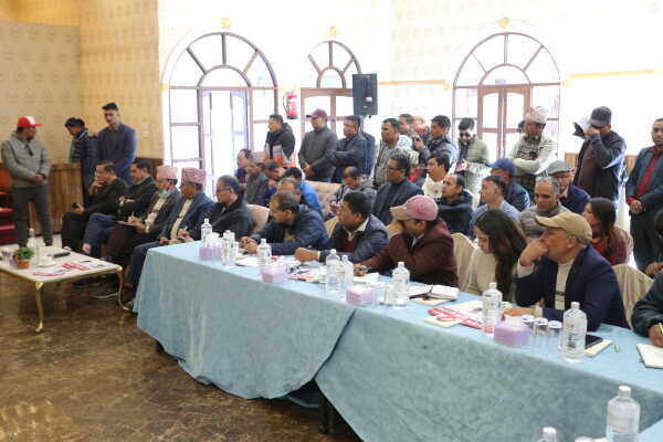 UML Chair KP Sharma Oli Holds Interaction Program with Editors in Koteshwor