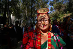 Udhauli Festival Celebrated with Traditional Shakela Dance in Lalitpur