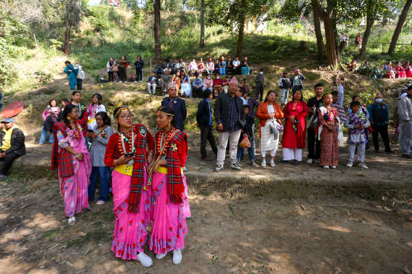 Udhauli Festival Celebrated with Traditional Shakela Dance in Lalitpur