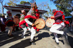 Udhauli Festival Celebrated with Traditional Shakela Dance in Lalitpur