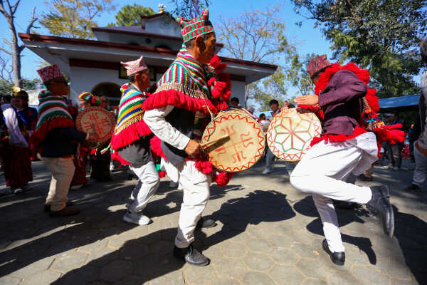 Udhauli Festival Celebrated with Traditional Shakela Dance in Lalitpur