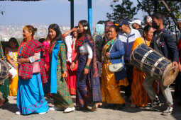 Udhauli Festival Celebrated with Traditional Shakela Dance in Lalitpur