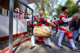Udhauli Festival Celebrated with Traditional Shakela Dance in Lalitpur