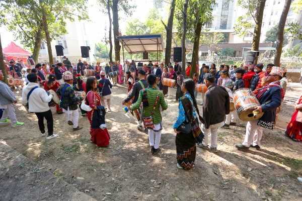 Udhauli Festival Celebrated with Traditional Shakela Dance in Lalitpur