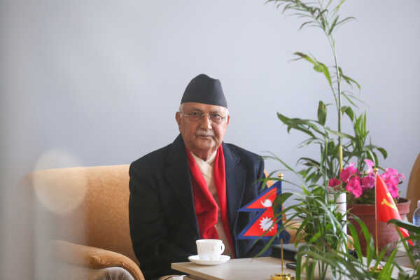CPN (UML) Secretariat Meeting Chaired by KP Sharma Oli in Lalitpur