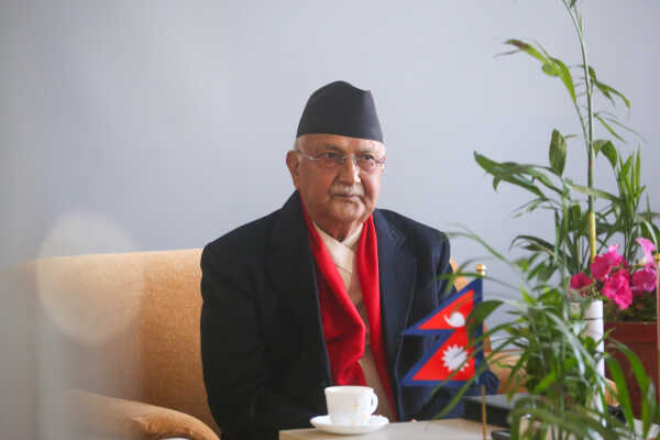 CPN (UML) Secretariat Meeting Chaired by KP Sharma Oli in Lalitpur
