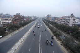 Cold and Overcast Weather Affects Daily Life in Kathmandu Valley