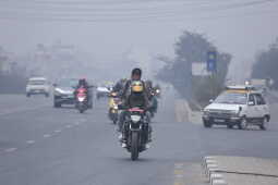 Cold and Overcast Weather Affects Daily Life in Kathmandu Valley