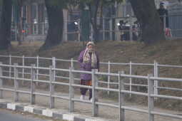 Cold and Overcast Weather Affects Daily Life in Kathmandu Valley