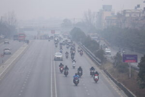 Cold and Overcast Weather Affects Daily Life in Kathmandu Valley