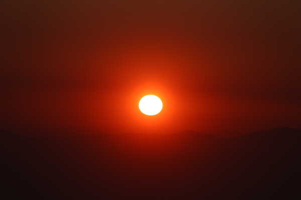 Happy New Year 2026 First Sunrise Over Hile, Dhankuta