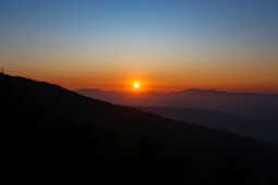 Happy New Year 2026 First Sunrise Over Hile, Dhankuta