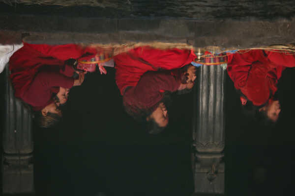 Madhav Narayan Vrat Devotees Take Holy Bath in Bagmati River at Pashupatinath