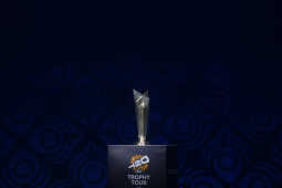 Nepal National Cricket Team Unveils New Jersey and ICC T20 World Cup Trophy