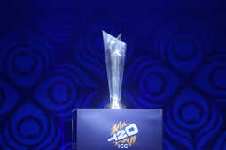 Nepal National Cricket Team Unveils New Jersey and ICC T20 World Cup Trophy