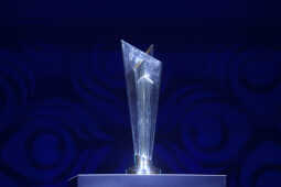 Nepal National Cricket Team Unveils New Jersey and ICC T20 World Cup Trophy
