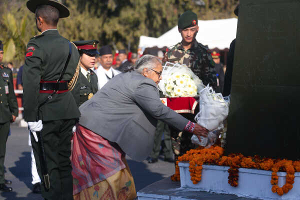Nepal’s Top Leaders Pay Floral Tribute on Prithvi Jayanti and National Unity Day
