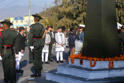 Nepal’s Top Leaders Pay Floral Tribute on Prithvi Jayanti and National Unity Day