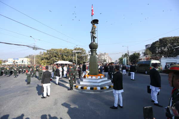 Nepal’s Top Leaders Pay Floral Tribute on Prithvi Jayanti and National Unity Day