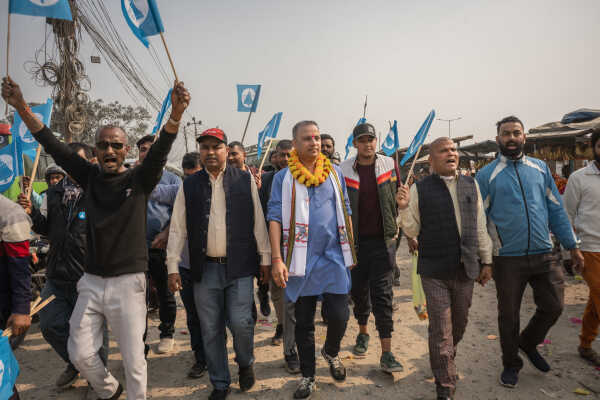 RSP Spokesperson Manish Jha Files Nomination from Dhanusha-3