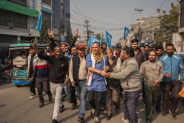 RSP Spokesperson Manish Jha Files Nomination from Dhanusha-3