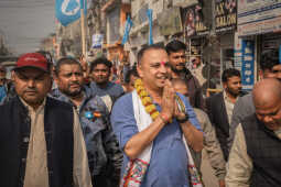 RSP Spokesperson Manish Jha Files Nomination from Dhanusha-3