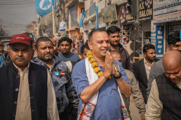 RSP Spokesperson Manish Jha Files Nomination from Dhanusha-3