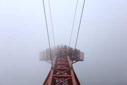 Skywalk in Bhedetar Sees Surge of Visitors on New Year 2026