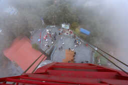 Skywalk in Bhedetar Sees Surge of Visitors on New Year 2026