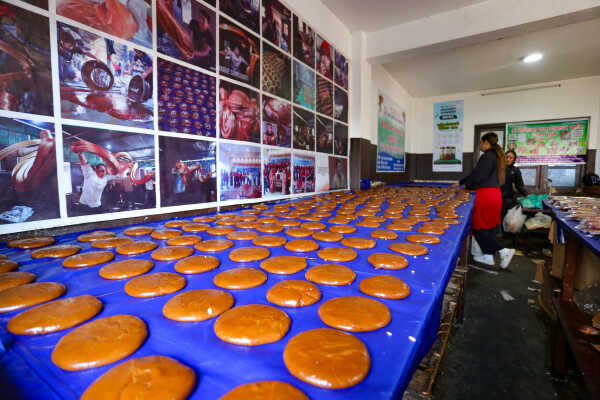 Tokha Sees Surge in Chaku Production Ahead of Maghe Sankranti