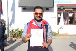 Top Leaders File Nominations from Kathmandu Constituency No. 5