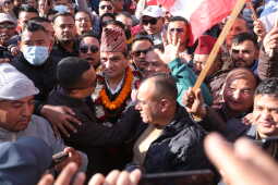 Top Leaders File Nominations from Kathmandu Constituency No. 5