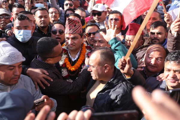 Top Leaders File Nominations from Kathmandu Constituency No. 5