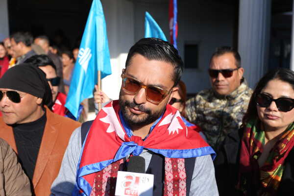 Top Leaders File Nominations from Kathmandu Constituency No. 5