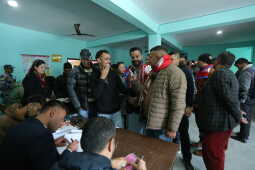 Top Leaders File Nominations from Kathmandu Constituency No. 5