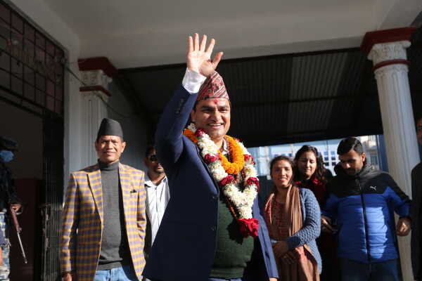 Top Leaders File Nominations from Kathmandu Constituency No. 5