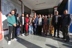 Top Leaders File Nominations from Kathmandu Constituency No. 5