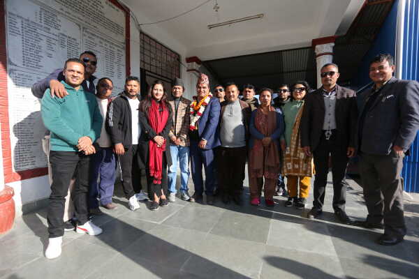 Top Leaders File Nominations from Kathmandu Constituency No. 5
