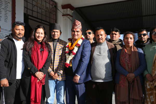 Top Leaders File Nominations from Kathmandu Constituency No. 5