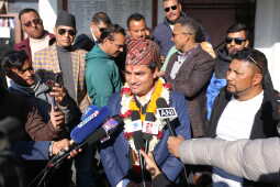 Top Leaders File Nominations from Kathmandu Constituency No. 5