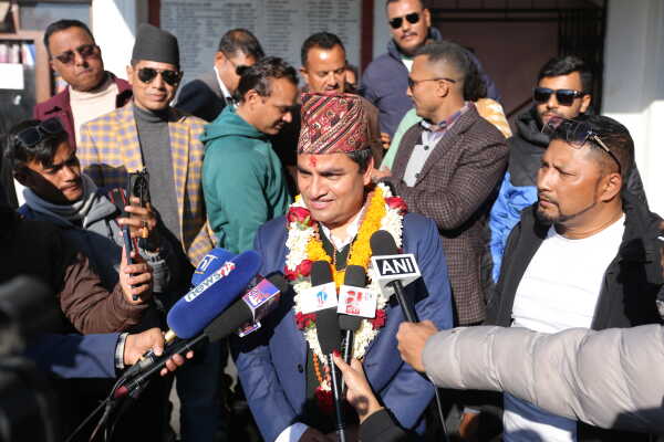 Top Leaders File Nominations from Kathmandu Constituency No. 5