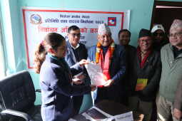 Top Leaders File Nominations from Kathmandu Constituency No. 5