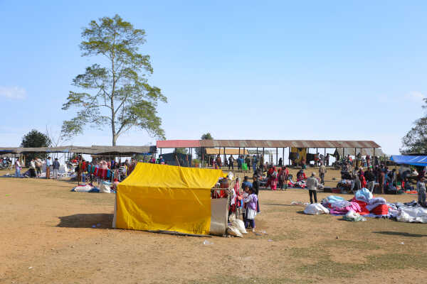 Weekly Wednesday Haat Bazaar Brings Life to Jhyaupokhari in Bhojpur