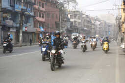 Balen hah and Rabi Lamichhane Launch Election Campaign from Pashupati