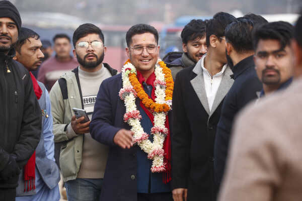 Balen Shah and Rabi Lamichhane Launch Election Campaign from Pashupati