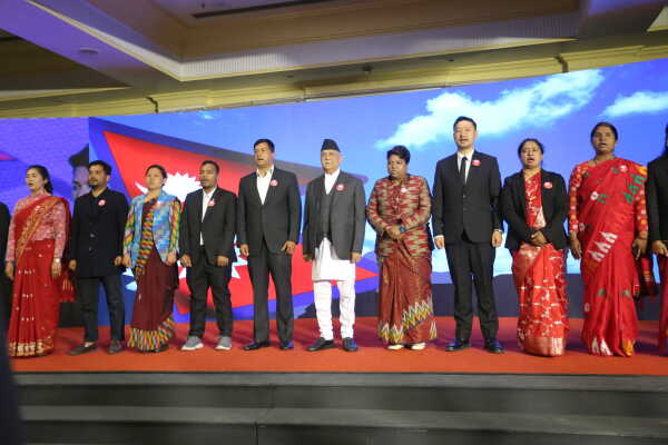 CPN-UML Unveils Election Manifesto for House of Representatives 2082 at Everest Hotel