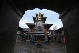Daily Life in Nepal Adinath and Jalpa Devi Temples at Chobhar Hill